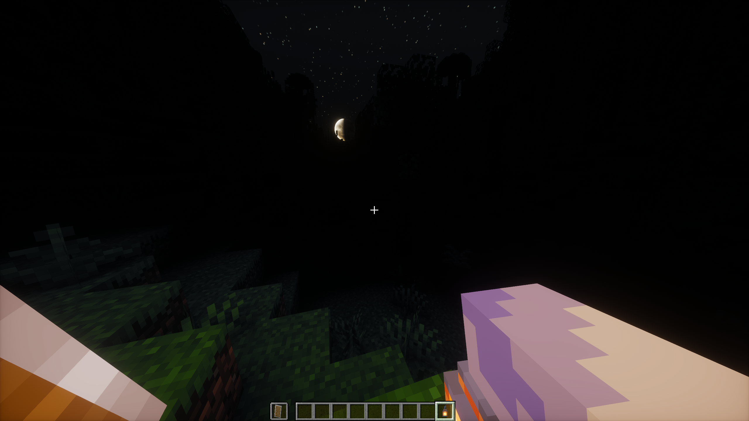 Minecraft Monolith Hardcore Dynamic darkness gameplay preview screenshot